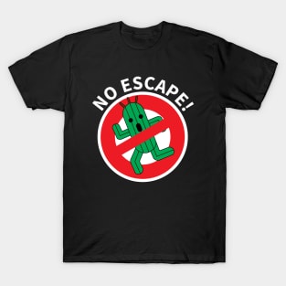 Cactuar No Escape With Text T-Shirt